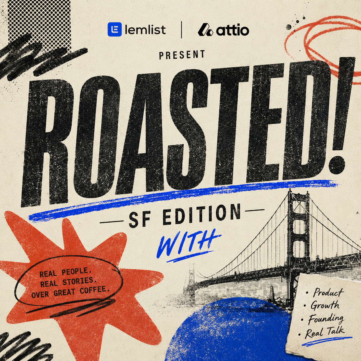Geröstet! - lemlist & Attio GTM Kaffeeveranstaltung (San Francisco)
