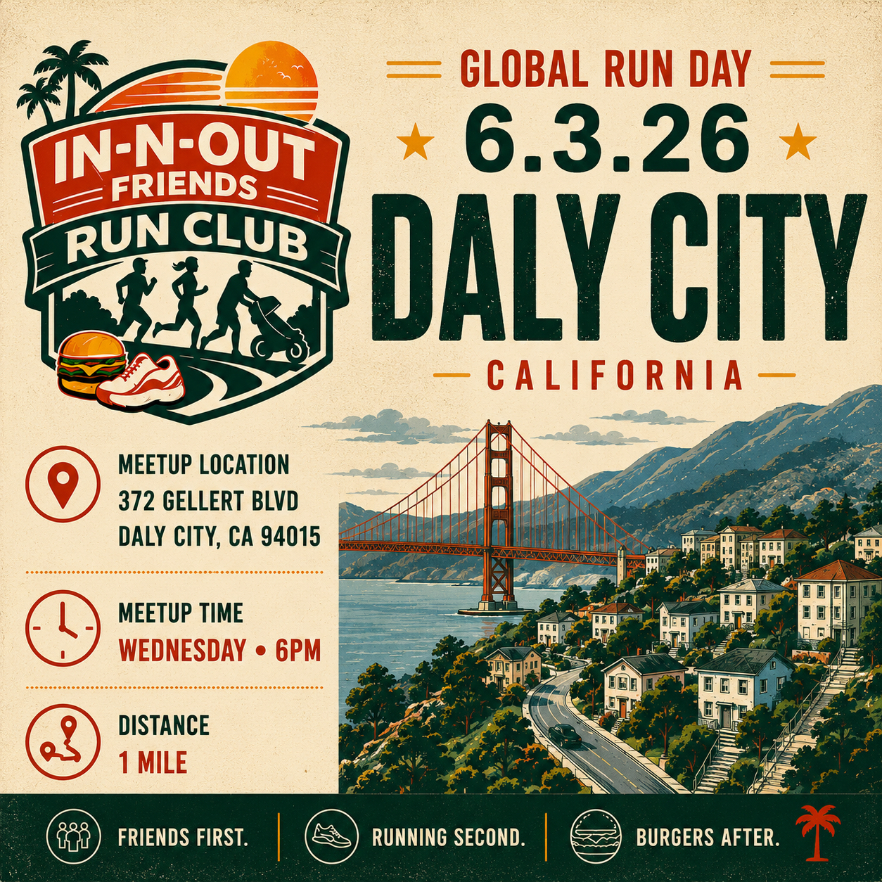 Cover art for #In-N-Out Run | Daly City, CA — 372 Gellert Blvd