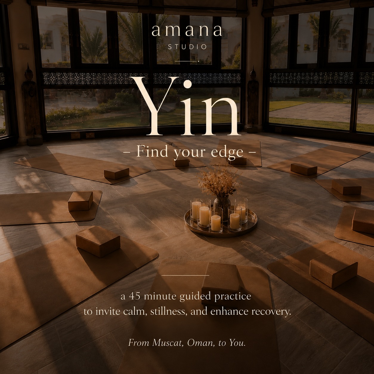 Midday Power Hour | Yin Yoga — Find Your Edge