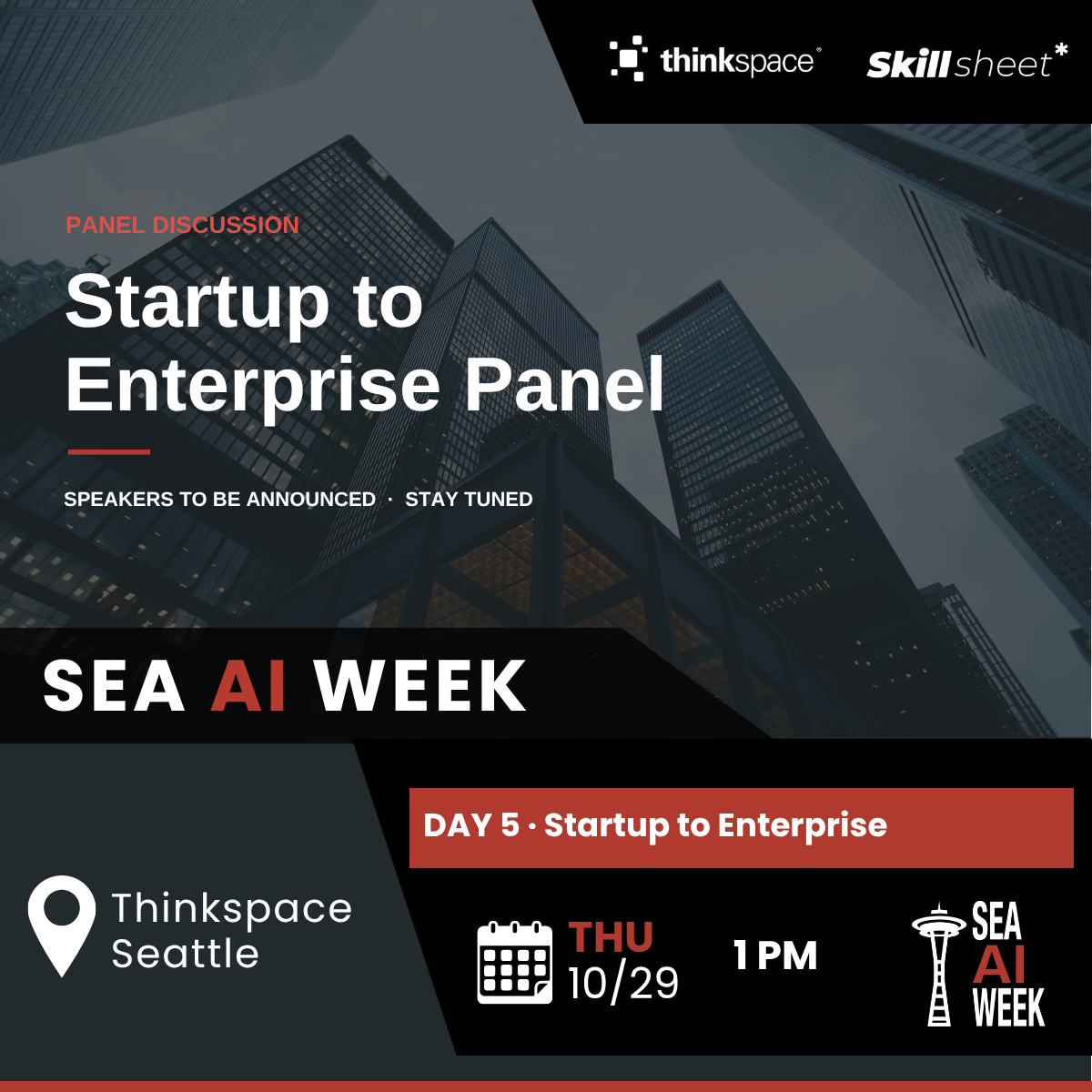 [SEA AI WEEK] Startup to Enterprise Day Panel: VC AMA