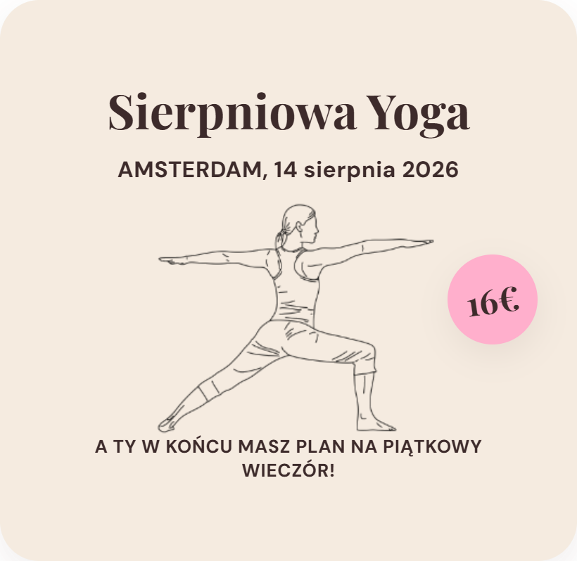 🌳Sierpniowa Yoga – Amsterdam 🌳