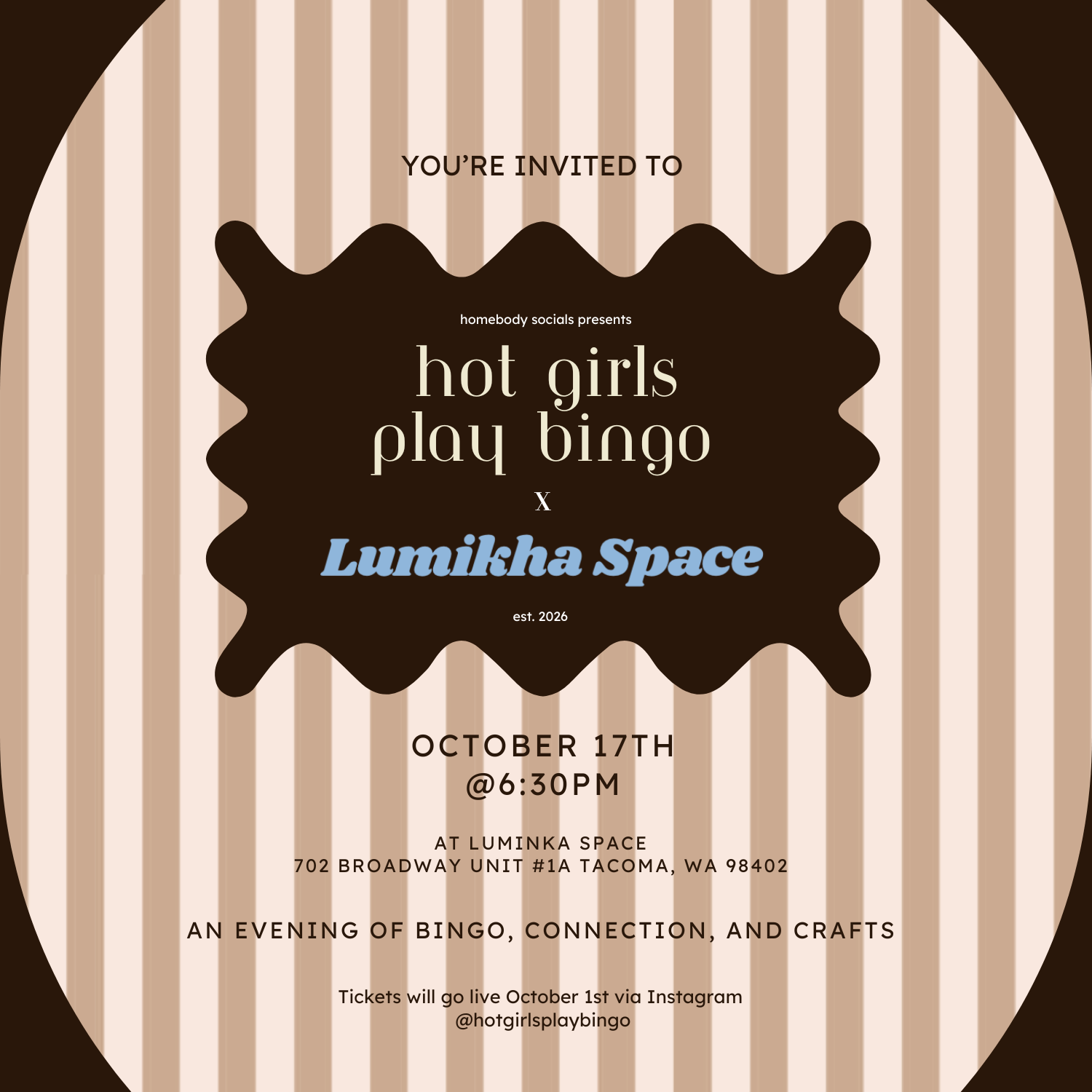 בנות חמות משחקות בינגו x Luminka Space (17 באוקטובר)