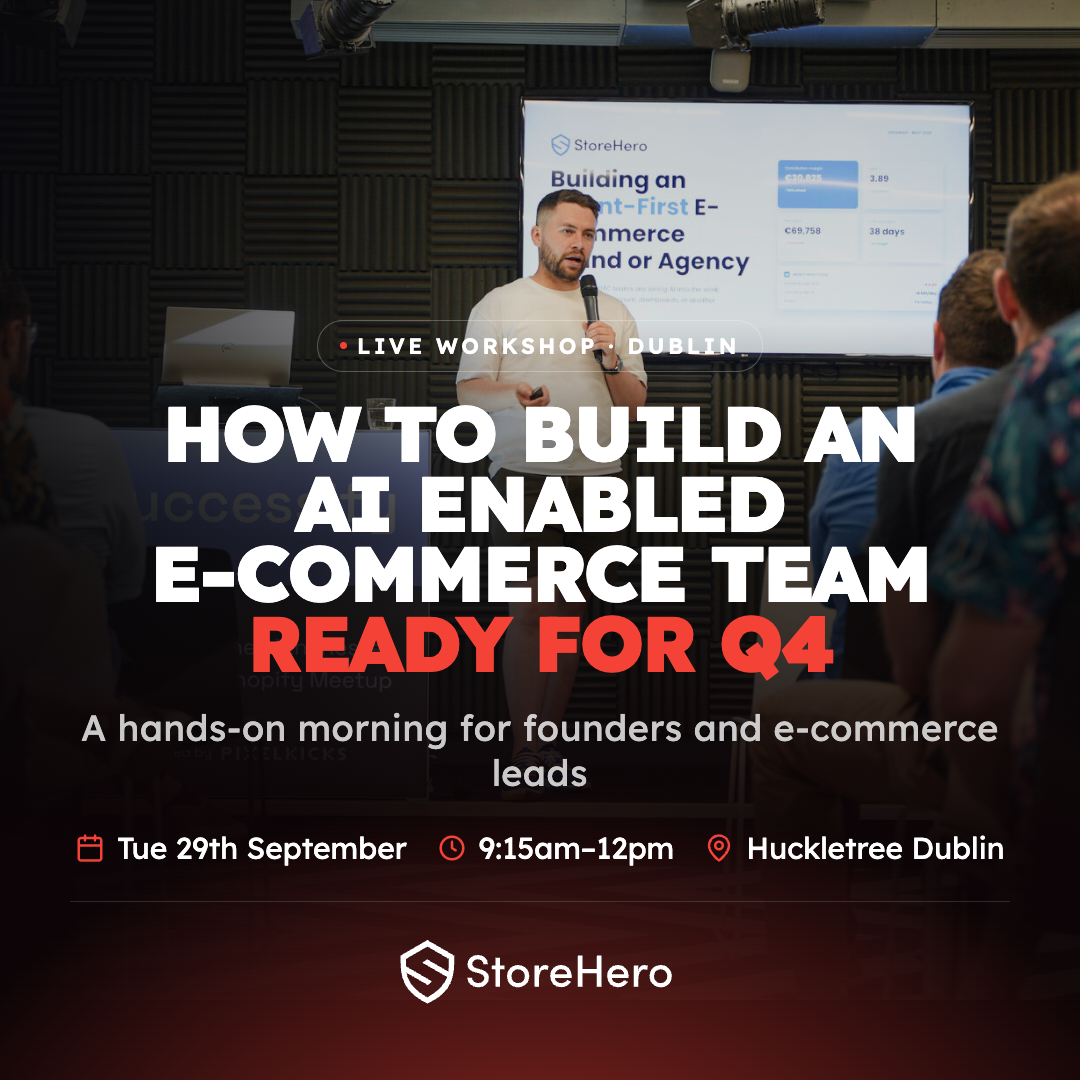 How to Build an AI Enabled Ecom Team - Ready for Q4