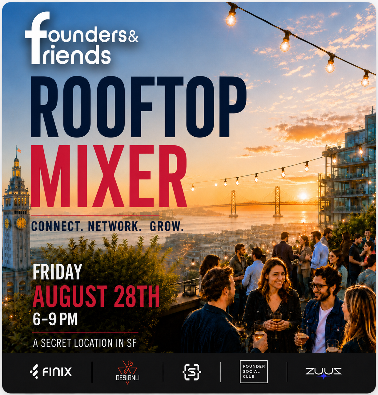 August Tech Rooftop Mixer