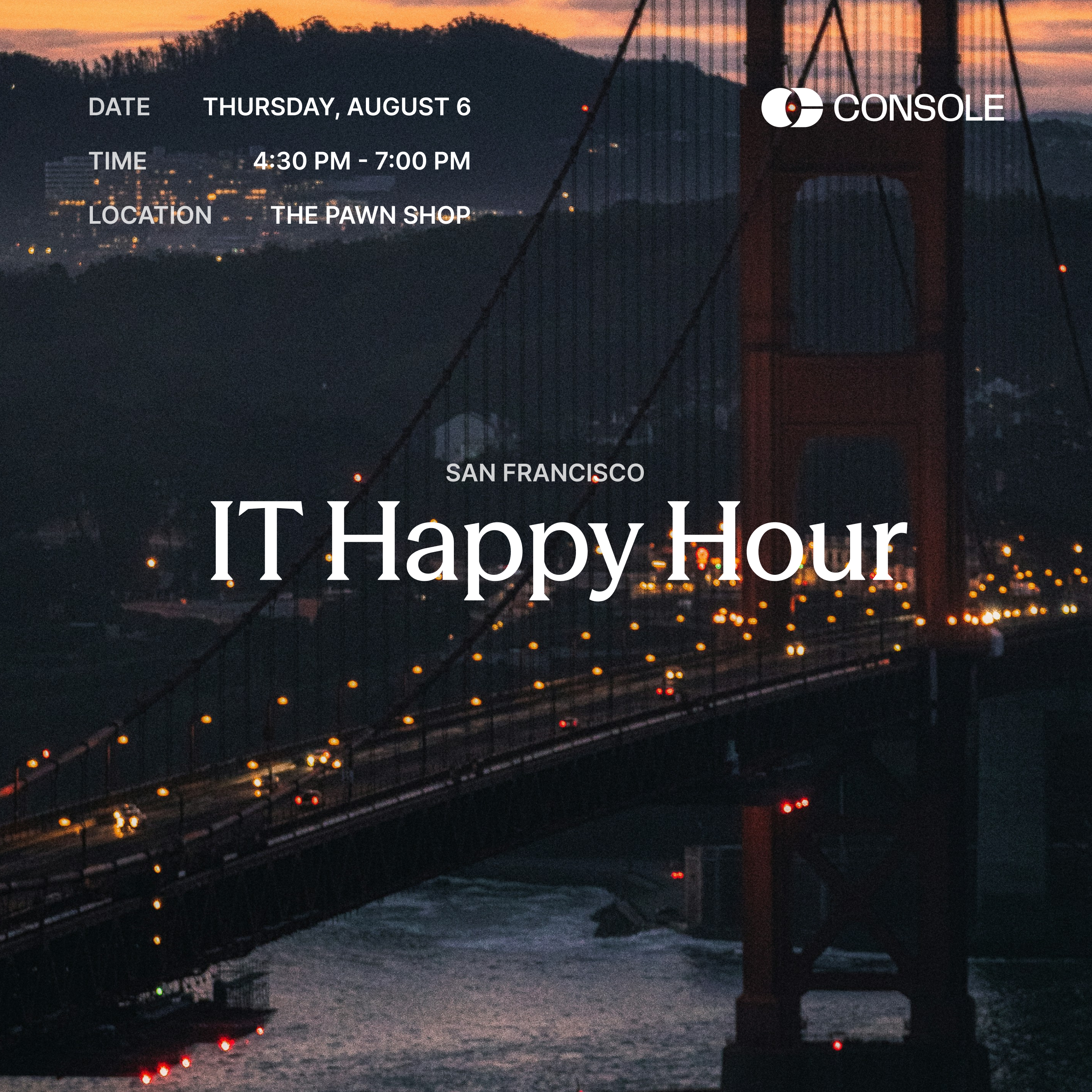 Heure Heureuse IT et SecOps à San Francisco
