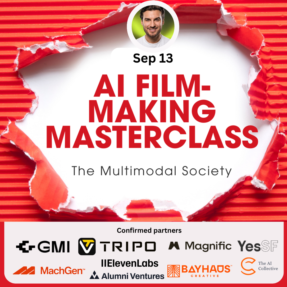 AI Filmmaking Masterclass + Hackathon
