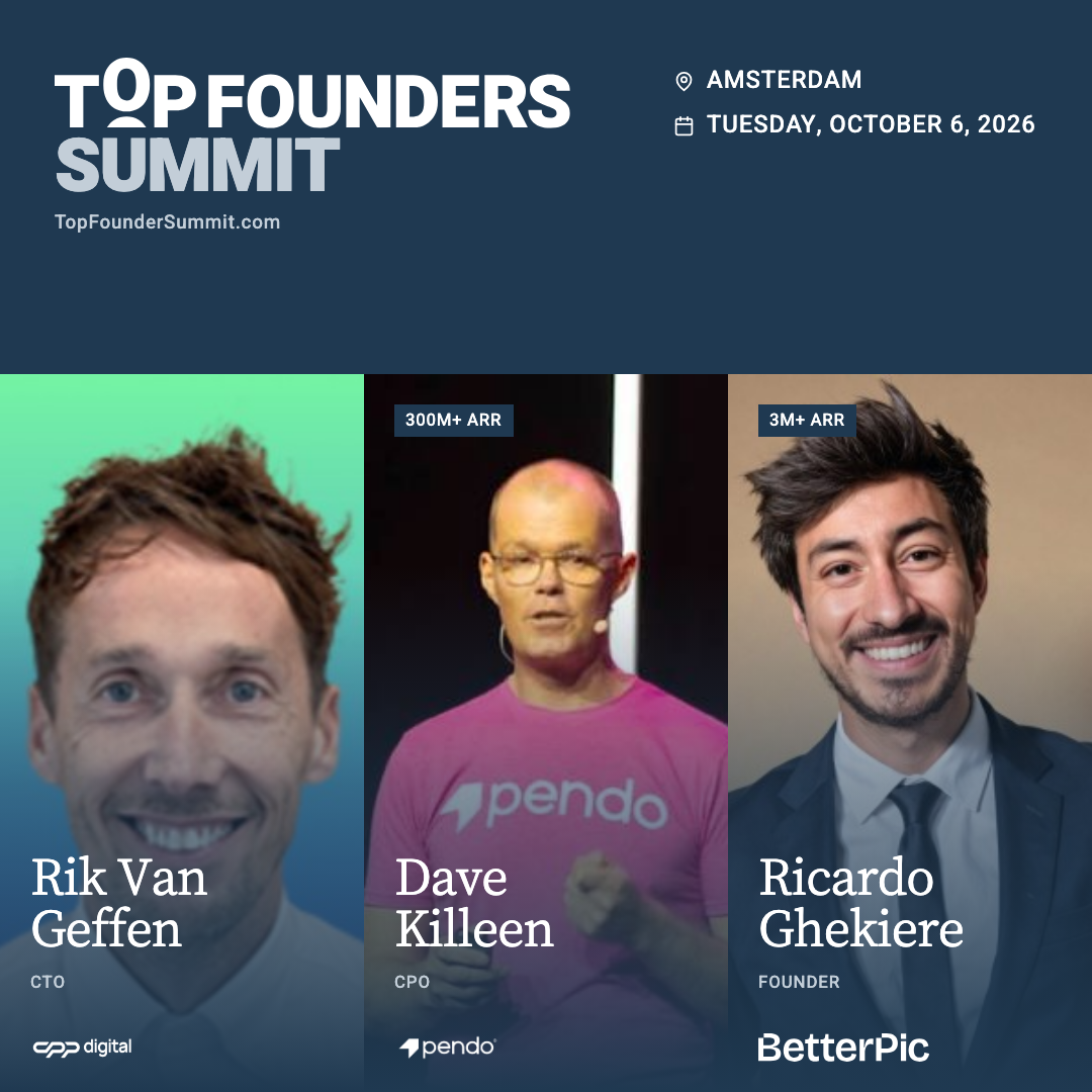 Top Founder Summit Amsterdam