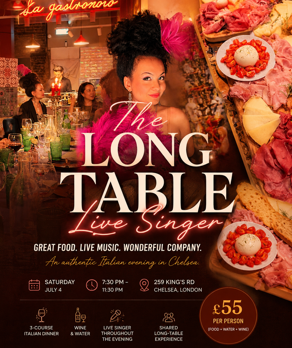 The Long Table - Live Singer