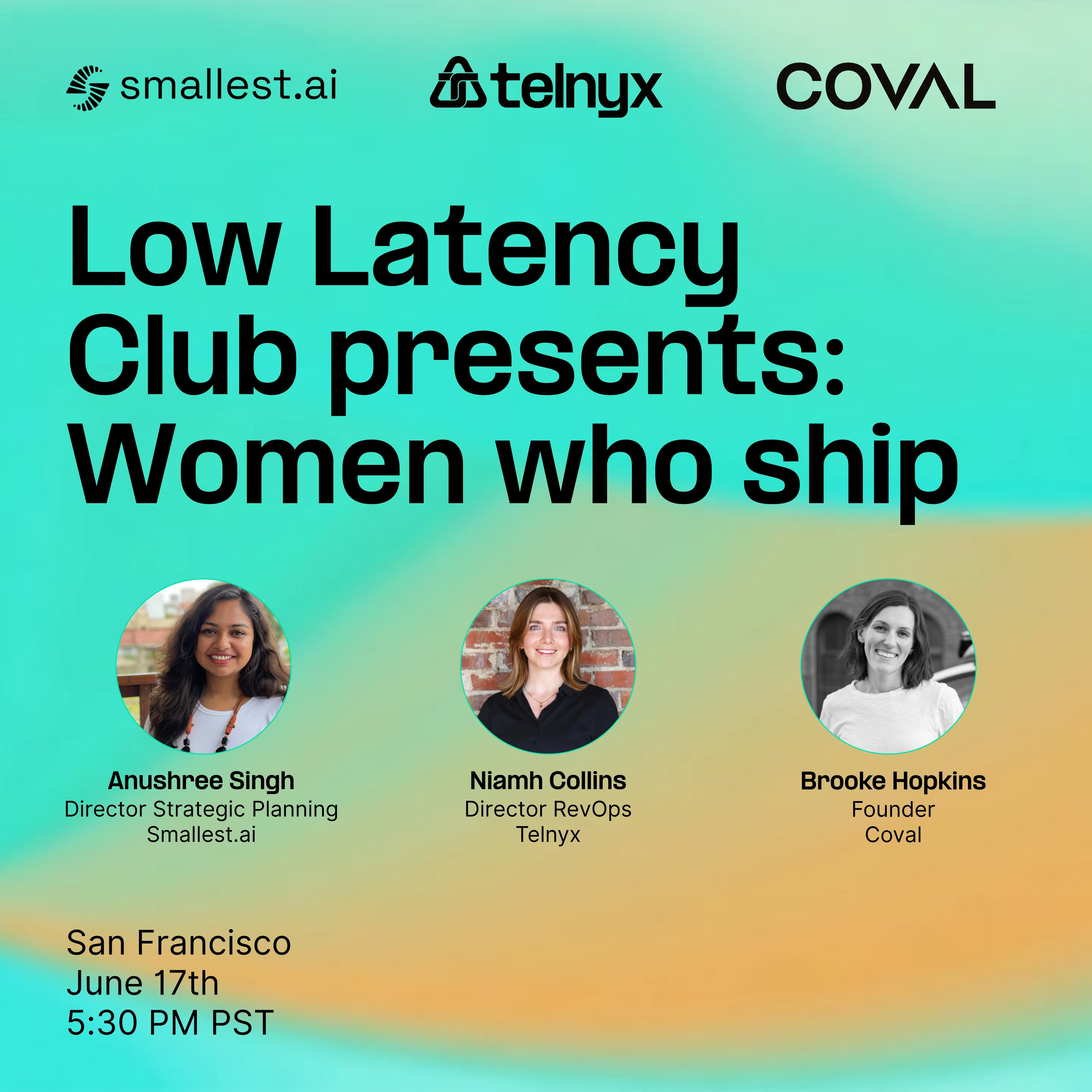 Low Latency Club presents: Women Who ship