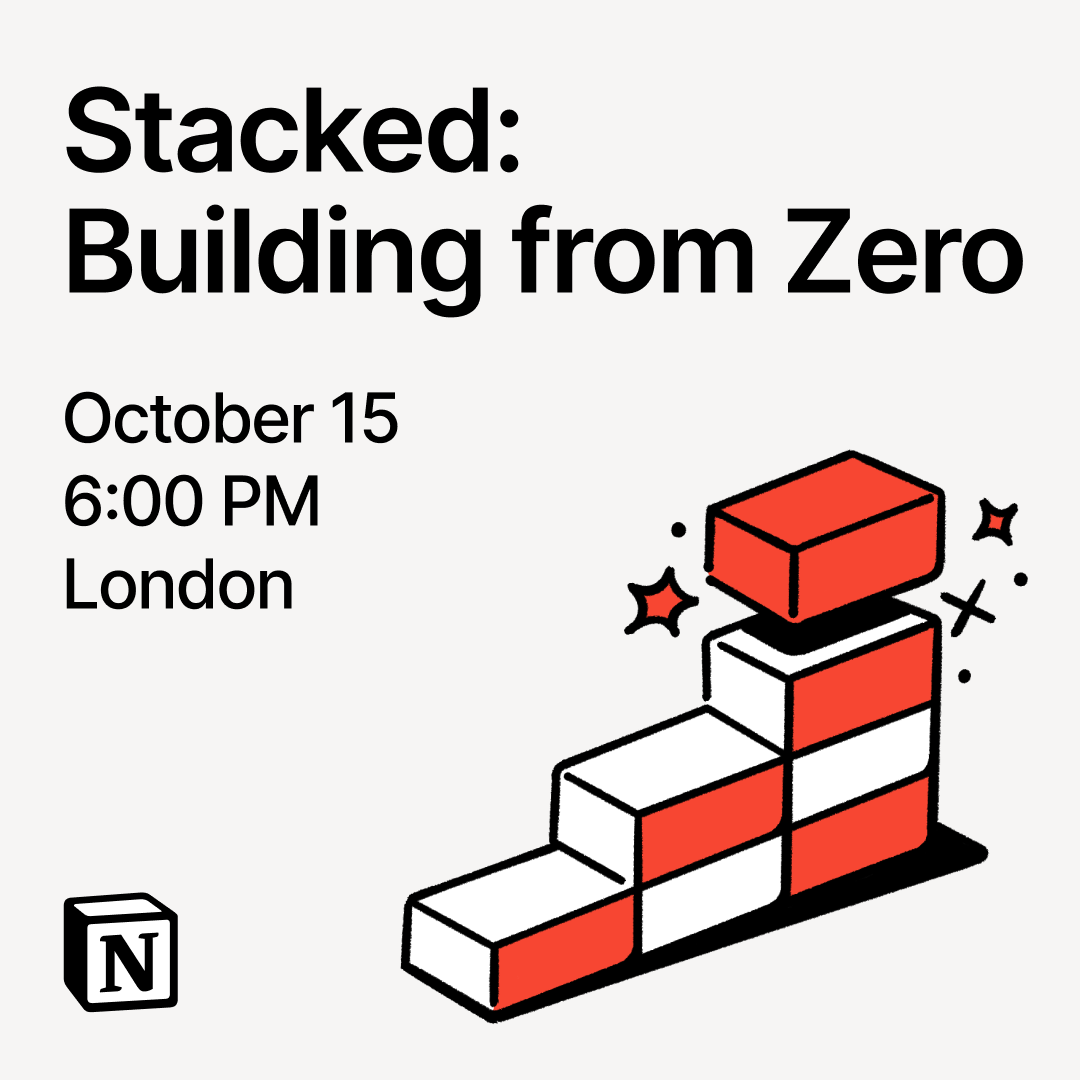 Notion Startup Meetup London