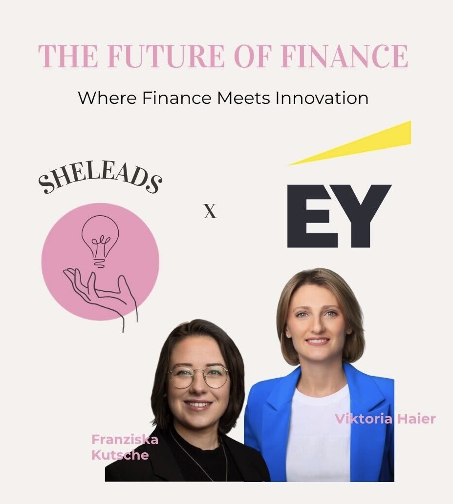SheMeets: EY x SheLeads - O Futuro das Finanças (Frankfurt)