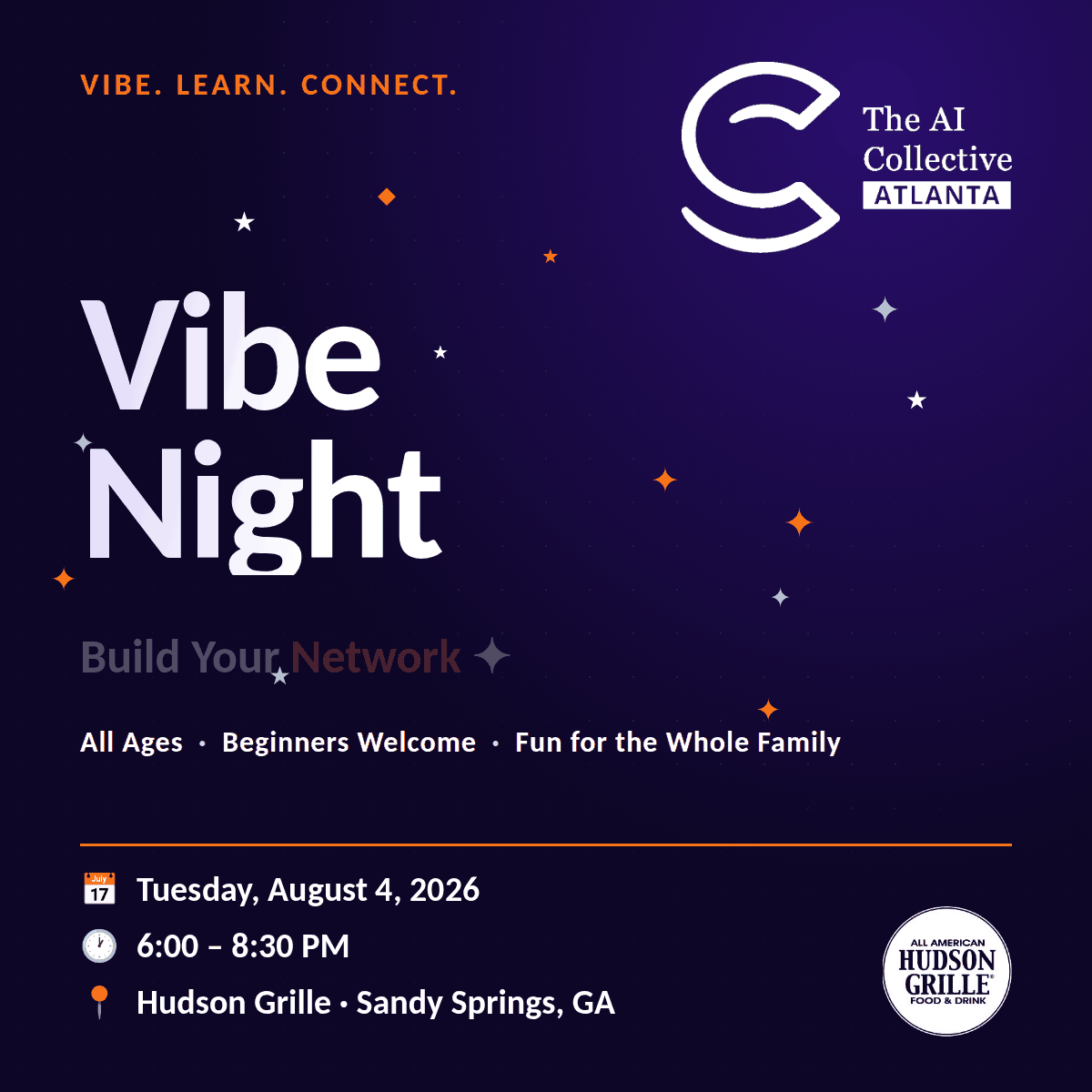 Vibe Night in Sandy Springs (w/ The AI Collective)
