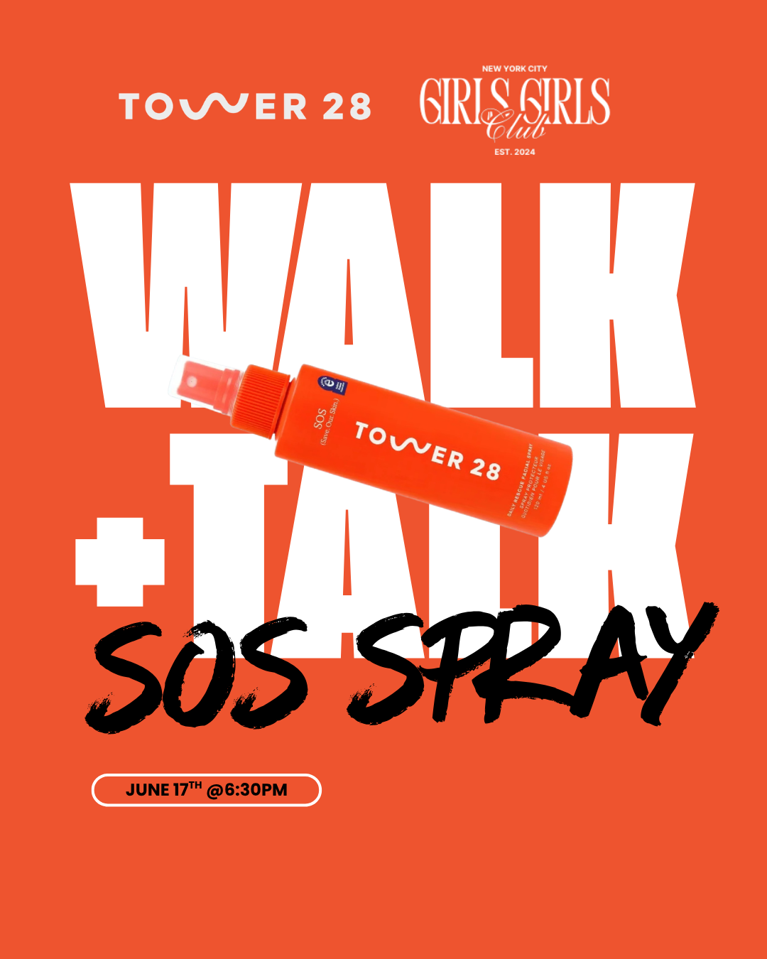 Cover art for #TOWER 28 x GIRLS GIRLS CLUB: WALK & TALK — 6th Avenue & Grand Street