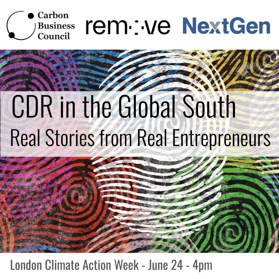 Cover art for #CDR in the Global South - Real Stories from Real Entrepreneurs — London, United Kingdom