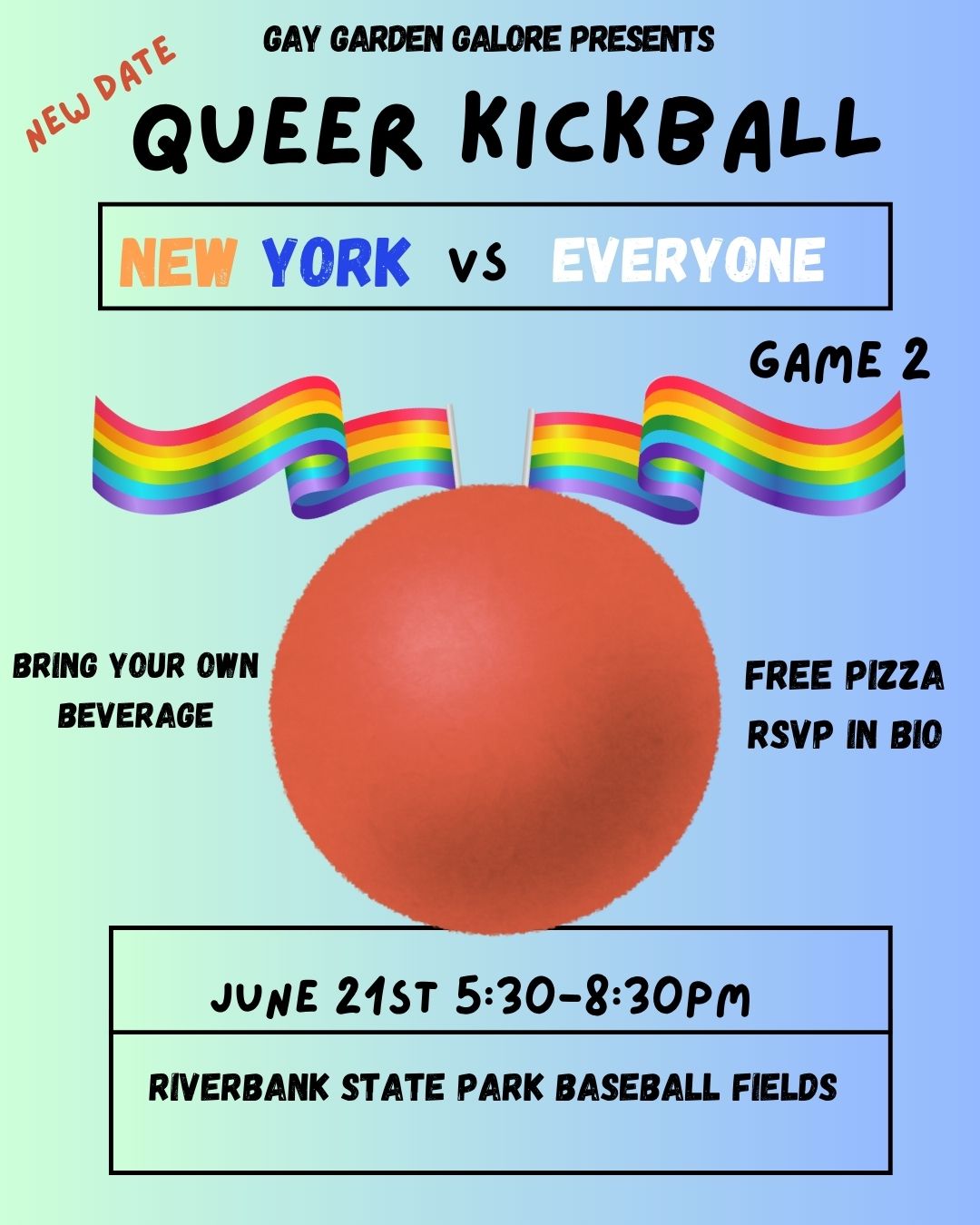Cover art for #Queer Kickball — New York, NY
