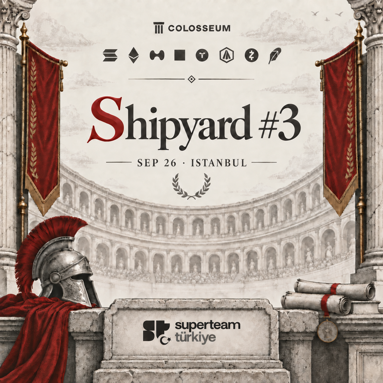 [IRL + Livestream] Shipyard #3: RWA, Payments & Corridors