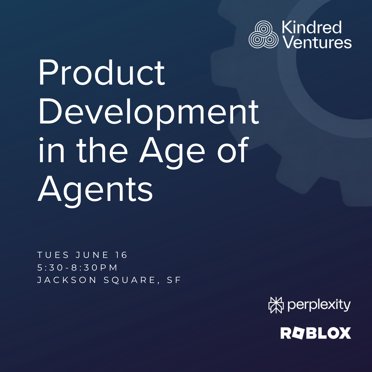 Cover art for #Product Development in the Age of Agents — San Francisco, CA
