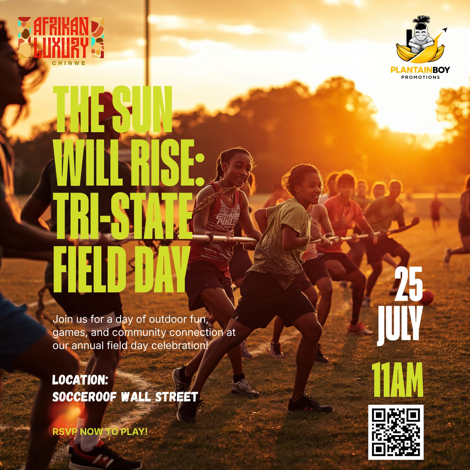 Cover art for #The Sun Will Rise! Tristate Field Day — Fosun Plaxa