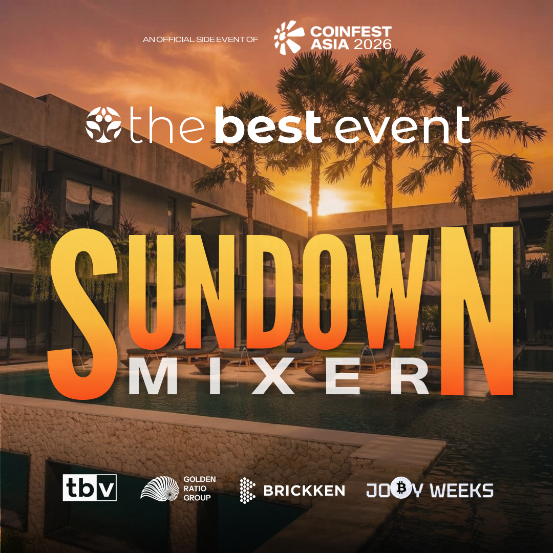 Sundown Mixer at the VHouse - an official side event of Coinfest Asia