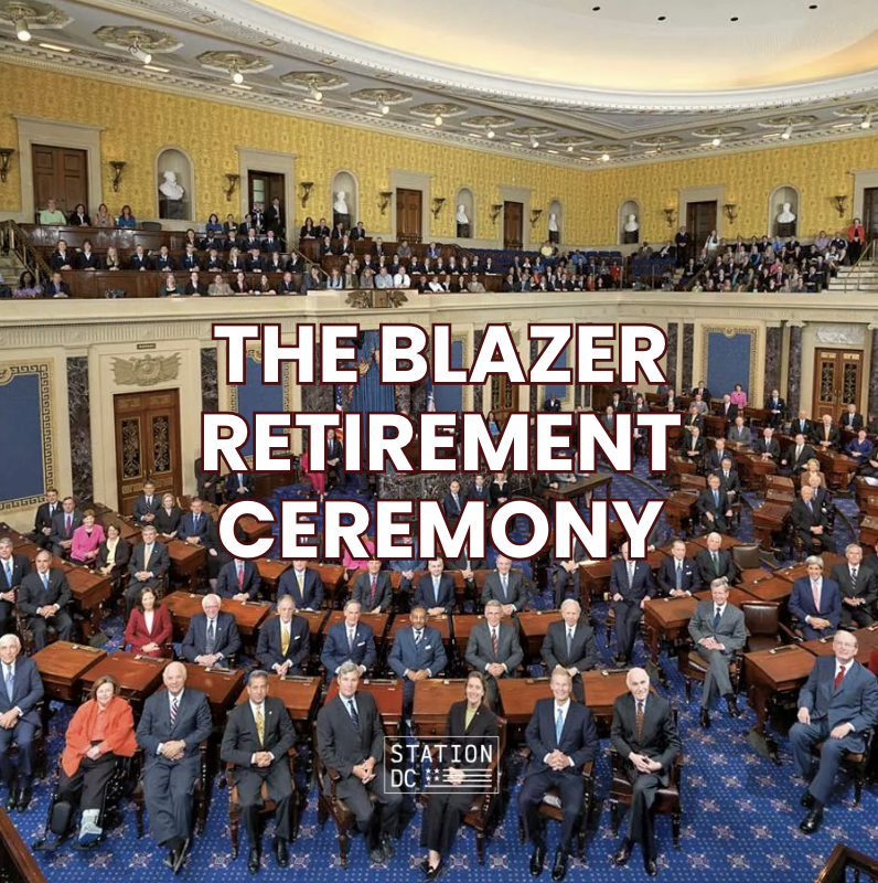 STATION DC Blazer Retirement Ceremony