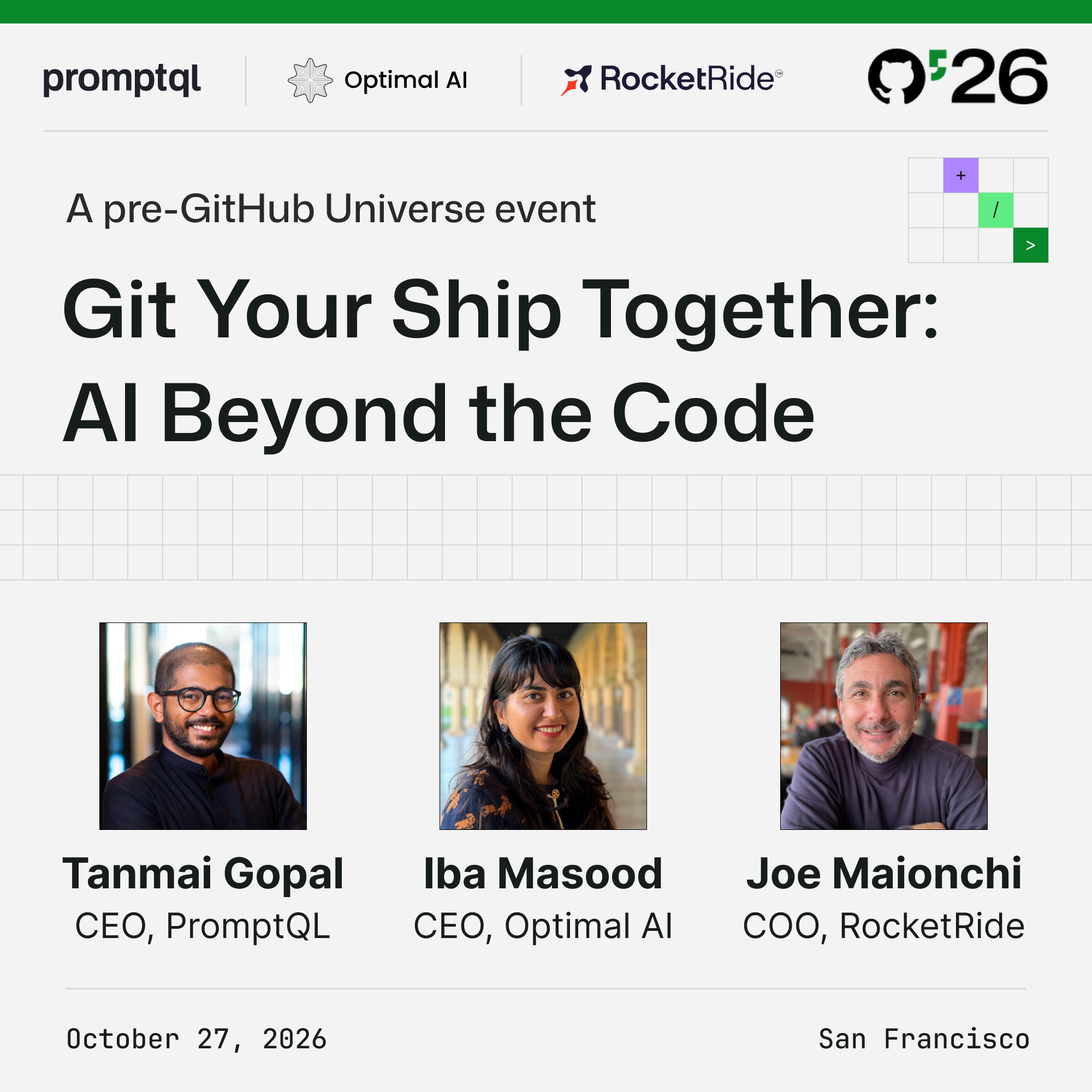 Git Your Ship Together: AI Beyond the Code (Pre-GitHub Universe)
