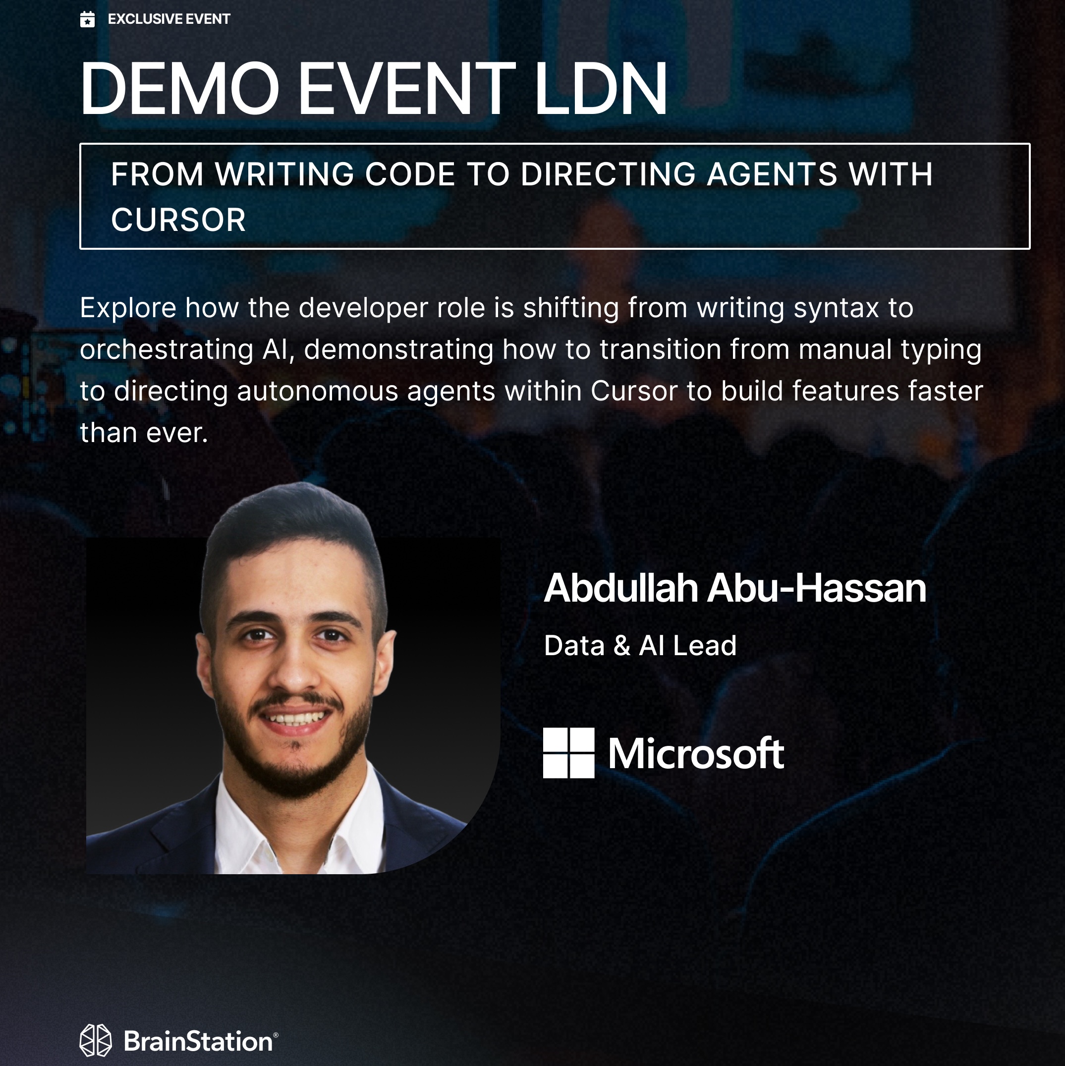 Evento Demo LDN: Dirigiendo Agentes de IA con Cursor