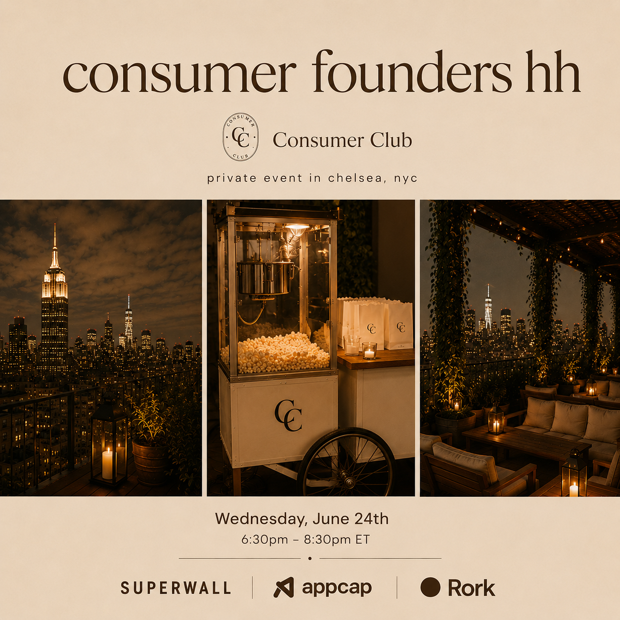 Consumer Founders Happy Hour - Hosted by Consumer Club