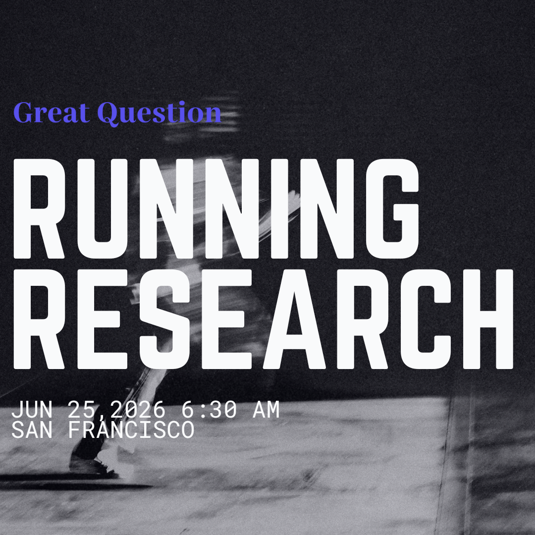 Running Research: San Francisco