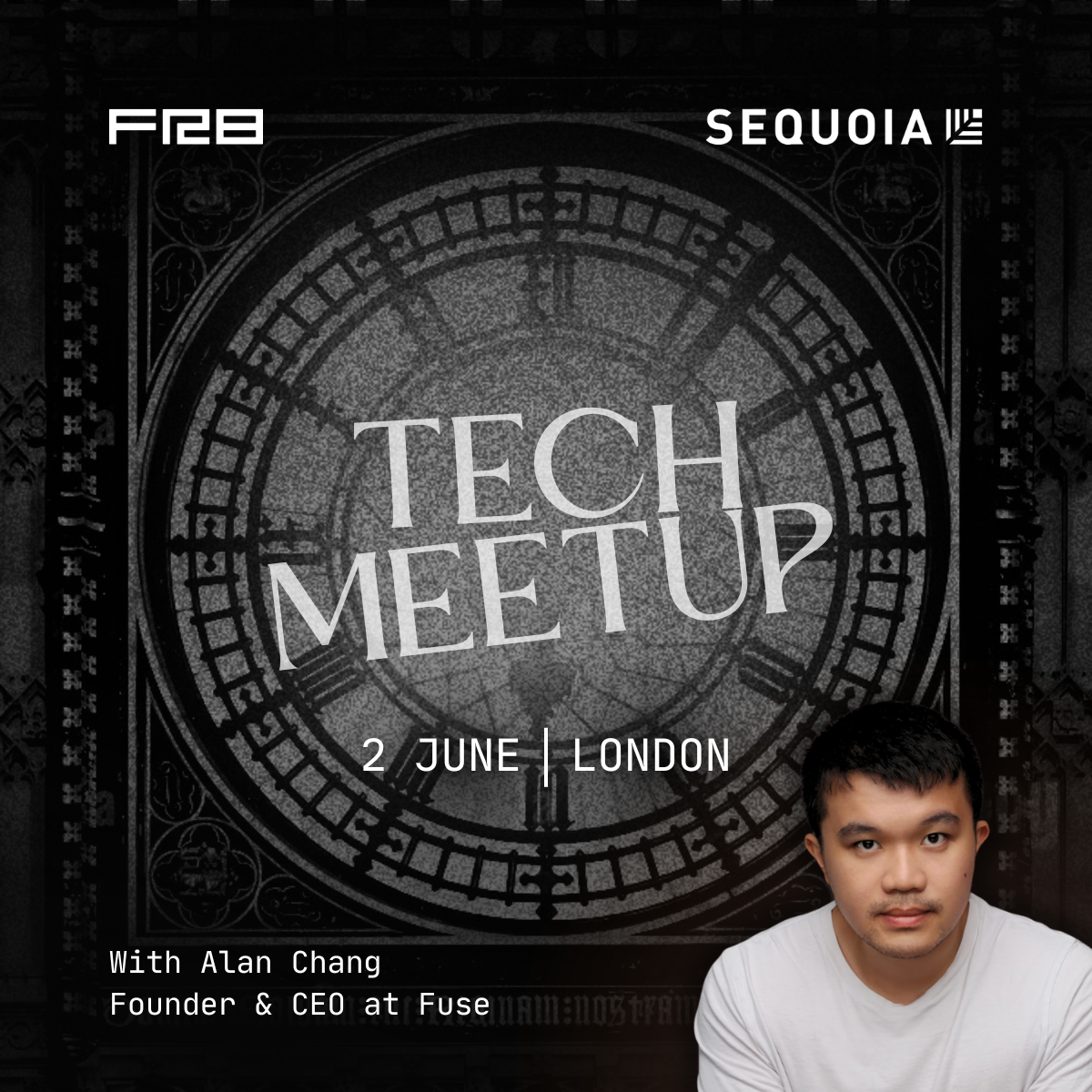 Cover art for #FR8 x Sequoia: London Tech Meetup — London, United Kingdom