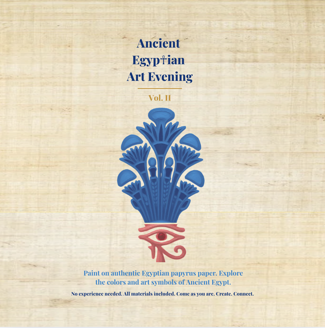 Cover art for #Ancient Egyptian Art Evening Vol. II — Lazy Suzy Cafe & Shop