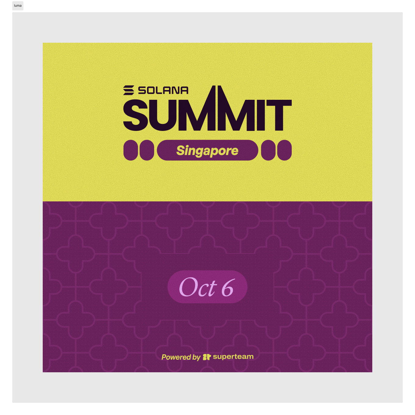 Solana Summit Singapore