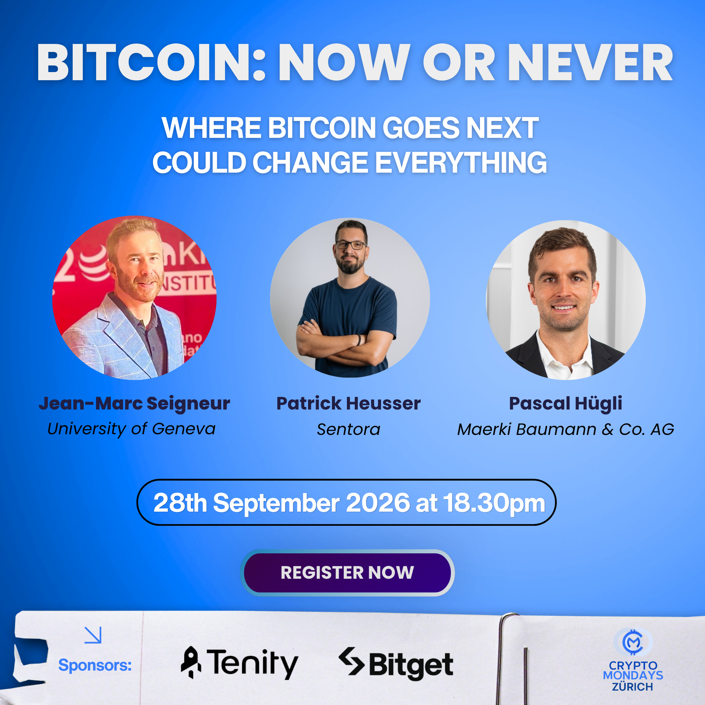 BITCOIN: Now or never