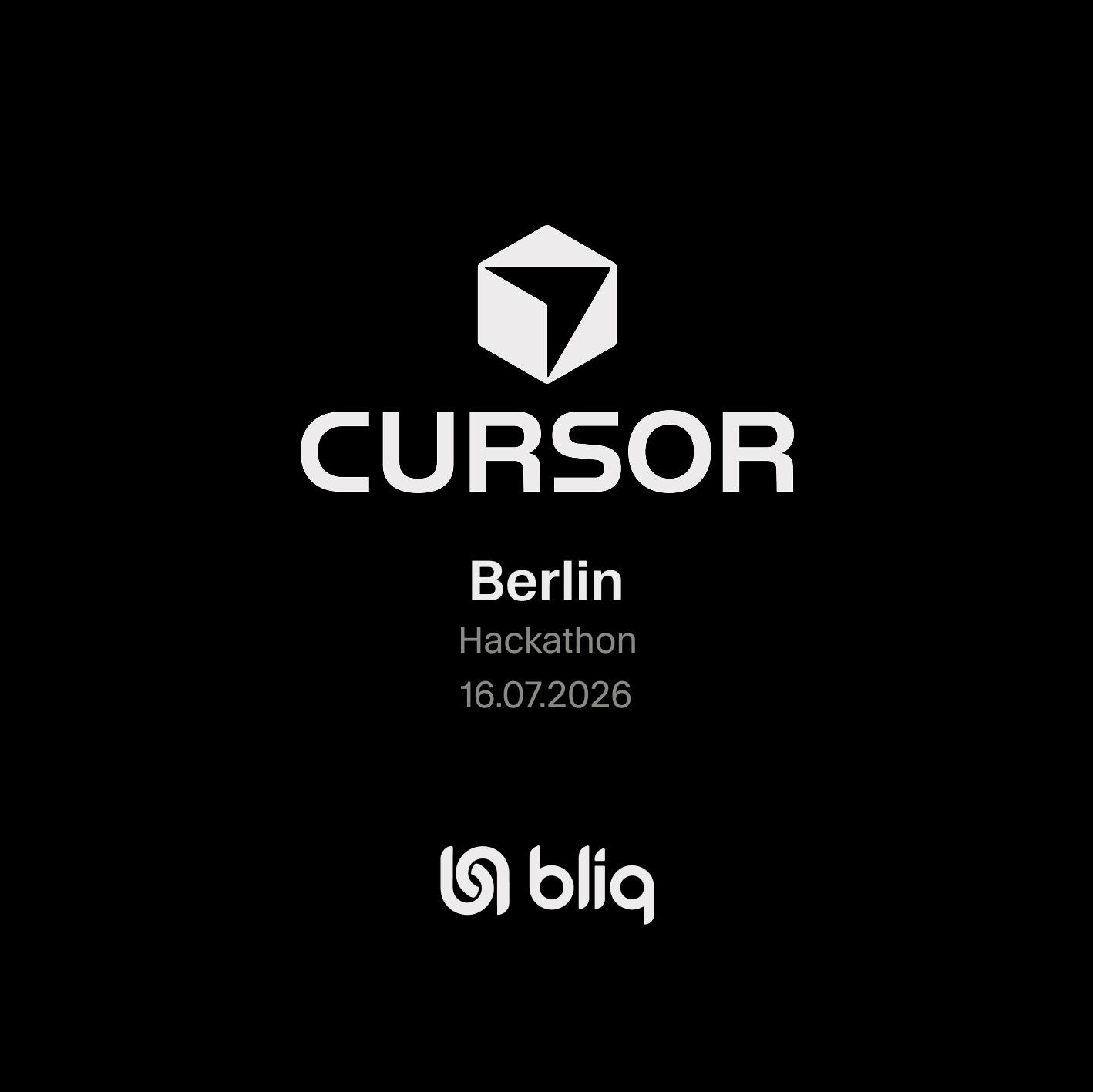 Cursor Hackathon @Bliq | July 16th, Thursday