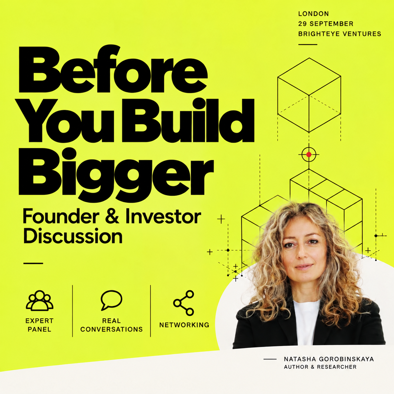 Before You Build Bigger: A Founder & Investor Discussion