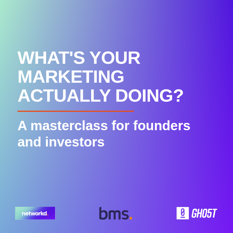 Cover art for #A MASTERCLASS IN MARKETING SPEND — London, United Kingdom