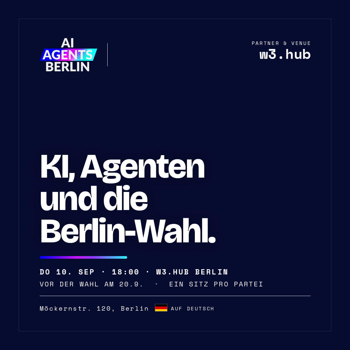 KI, Agenten und die Berlin-Wahl
