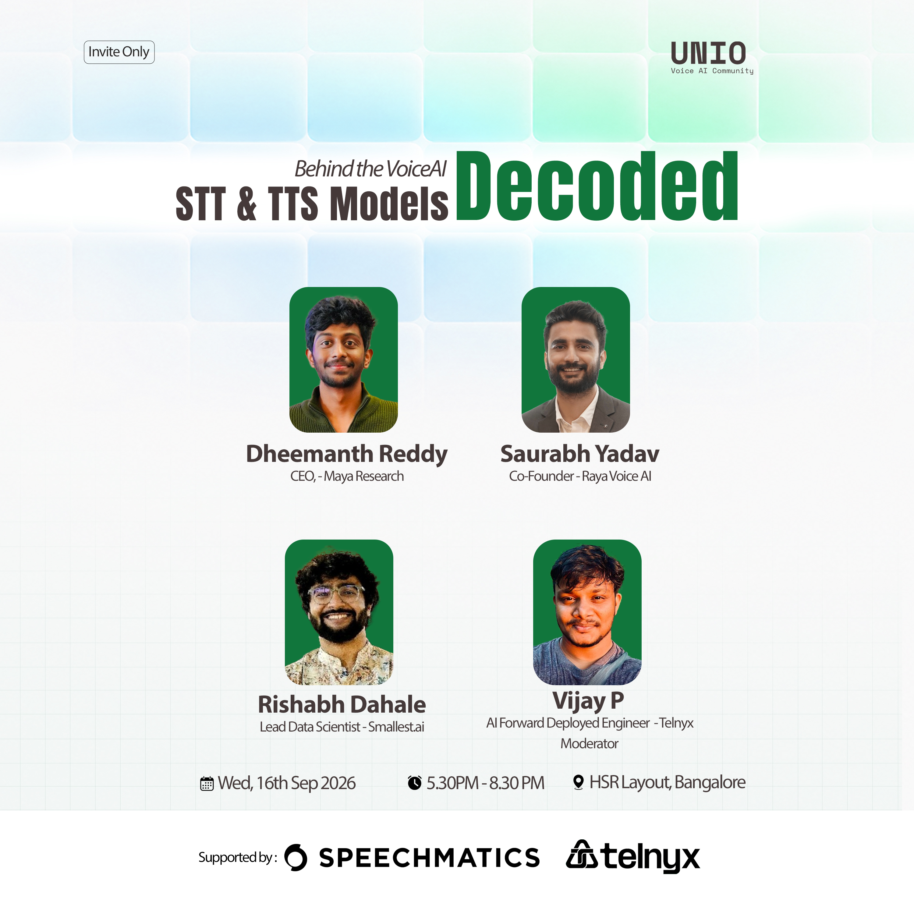 Detrás de VoiceAI: Modelos STT y TTS decodificados