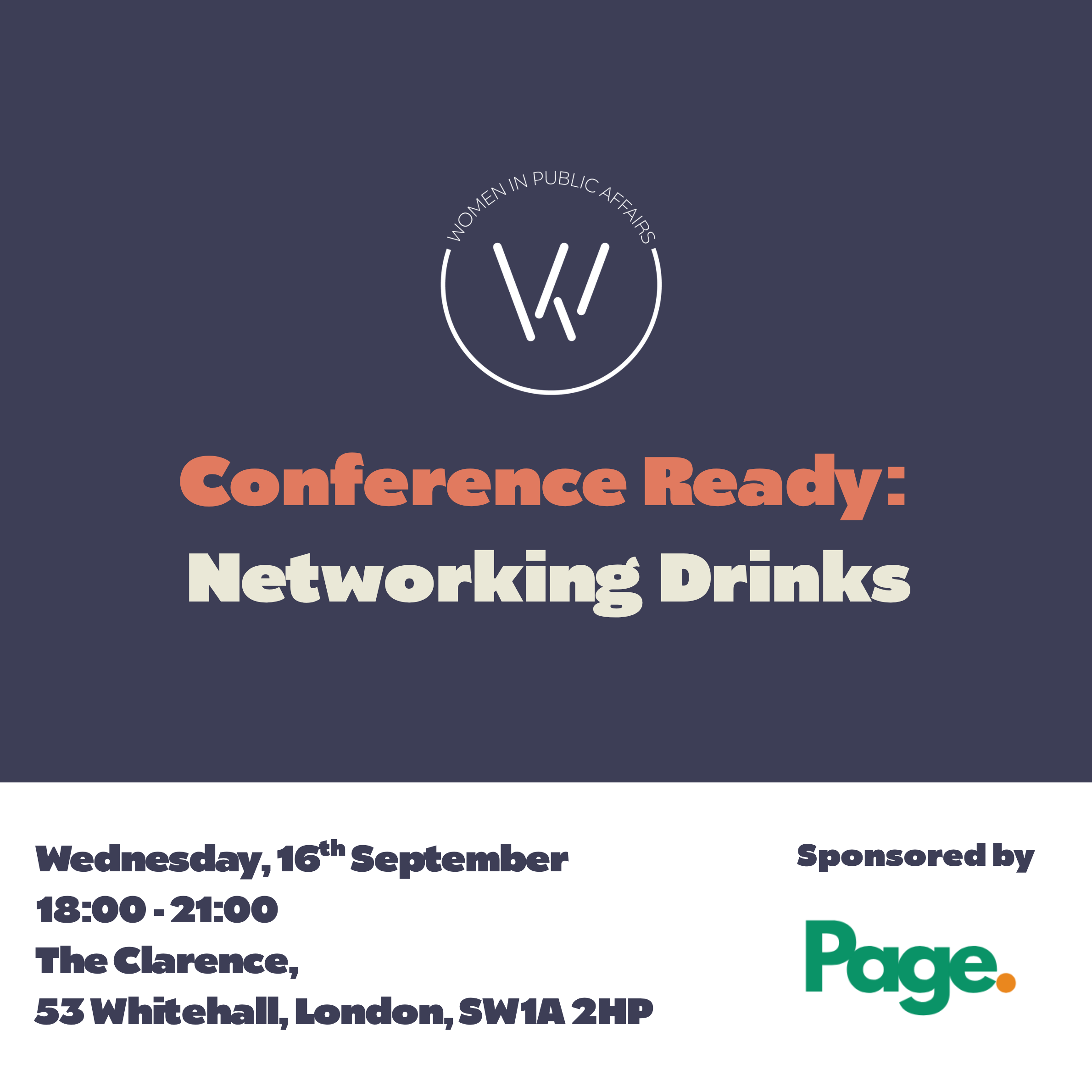 Conference Ready: Networking Drinks