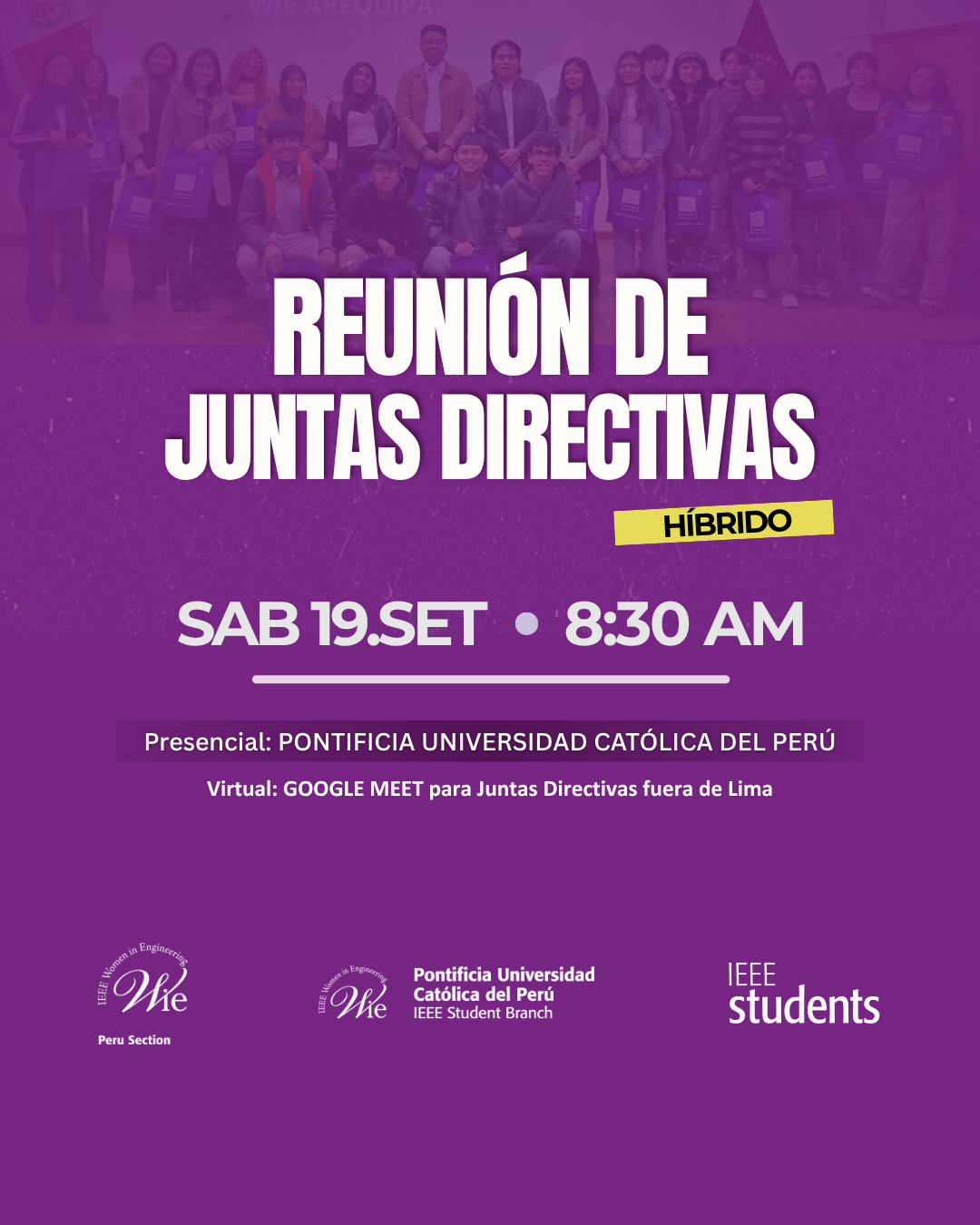 2° Reunión de Juntas Directivas estudiantiles WIE