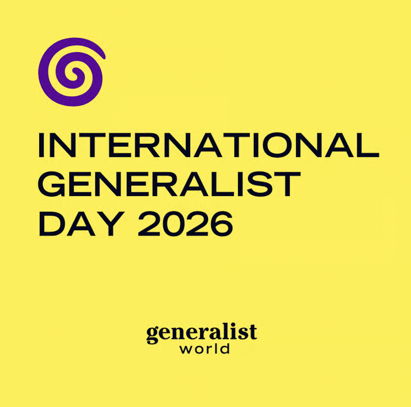 📍Milano - International Generalist Day