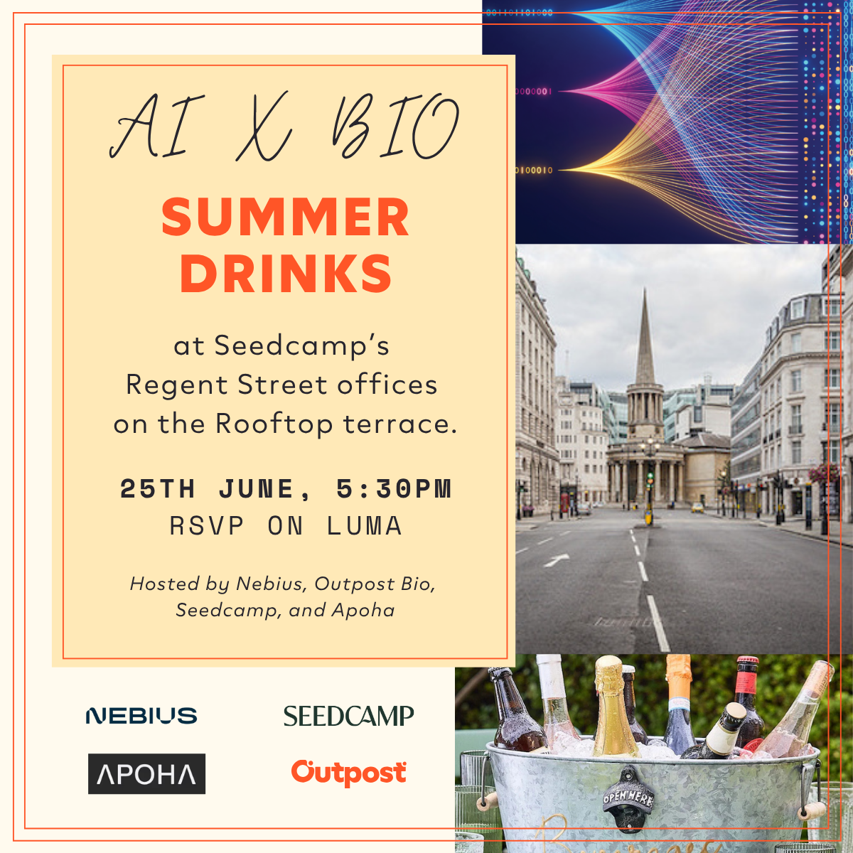 AI x Bio Summer Drinks