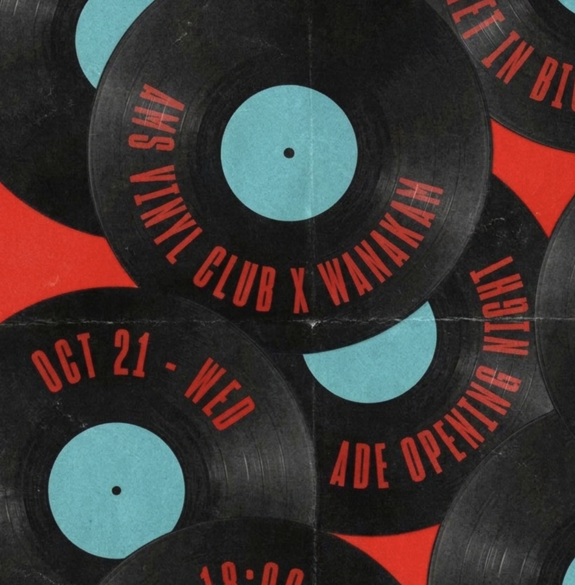 Амстердам Vinyl Club x Wanakam - Открытие ADE