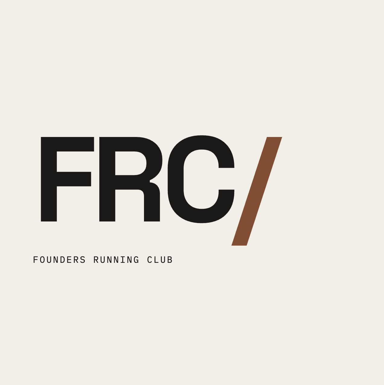 Founders Running Club #1