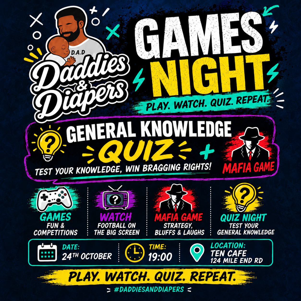 D.A.D GAMES NIGHT