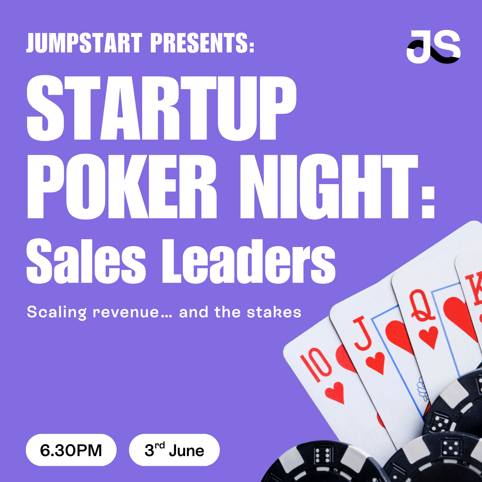 Startup Poker Night: Sales Leaders