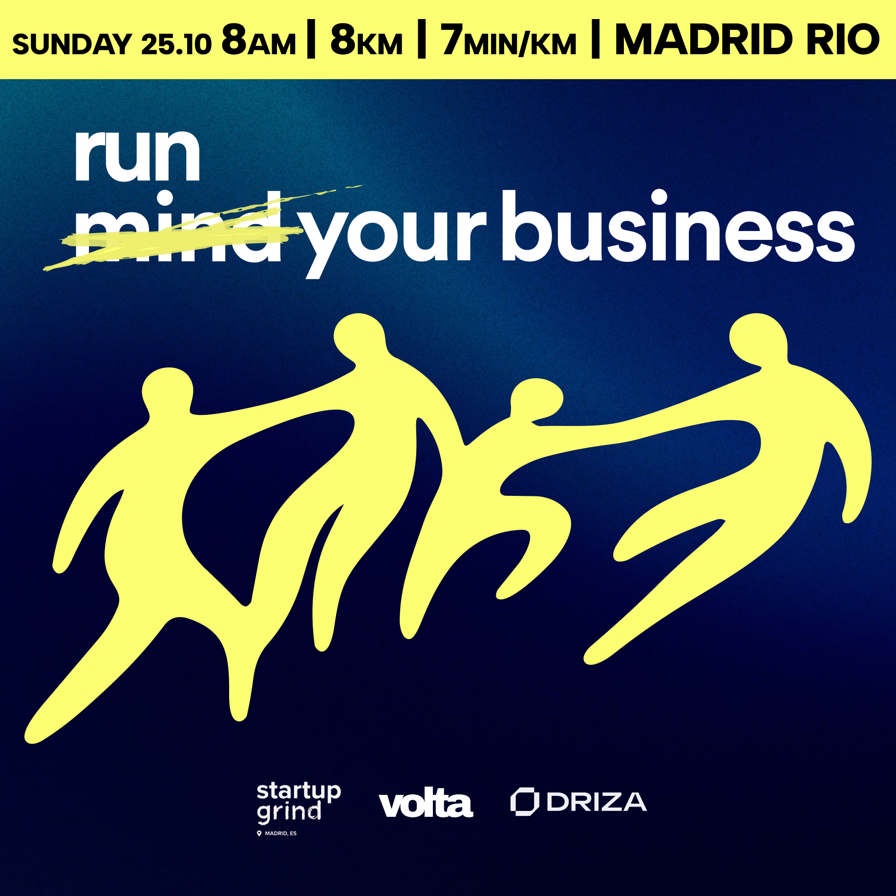 Run Your Business Madrid | Every Sunday (Slow Run)