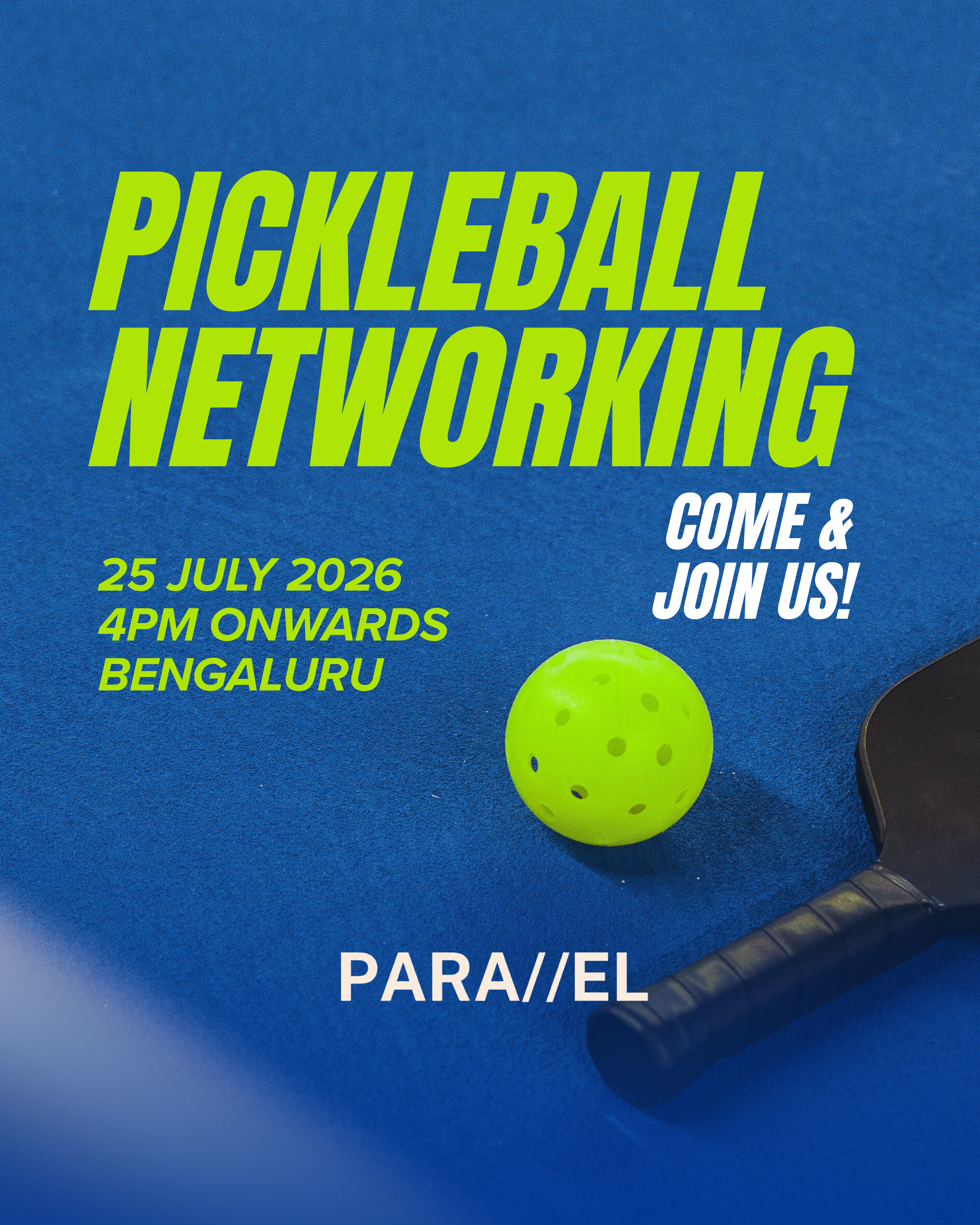 The Pickleball Social — Vol. 01