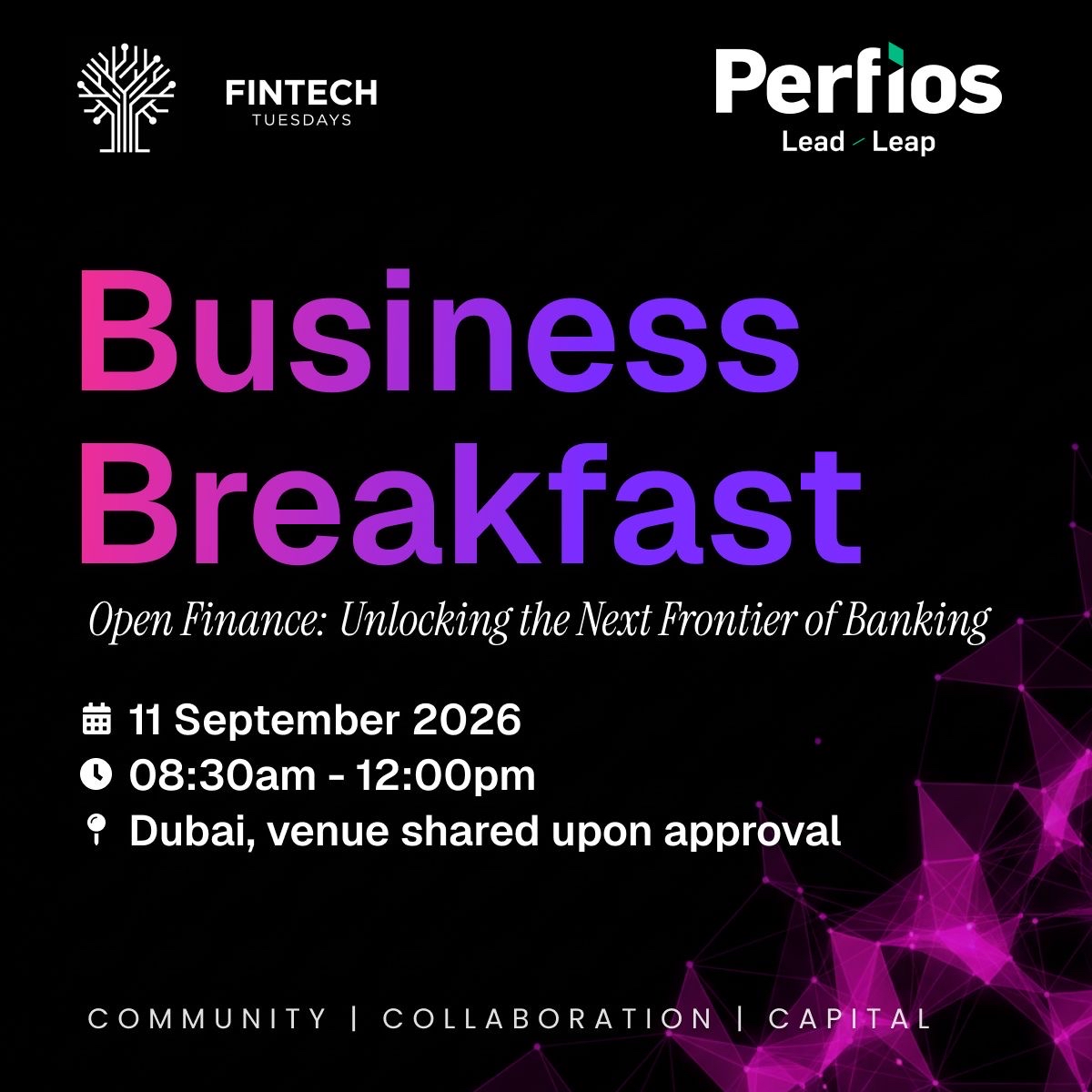 Fintech Tuesdays - Business Breakfast