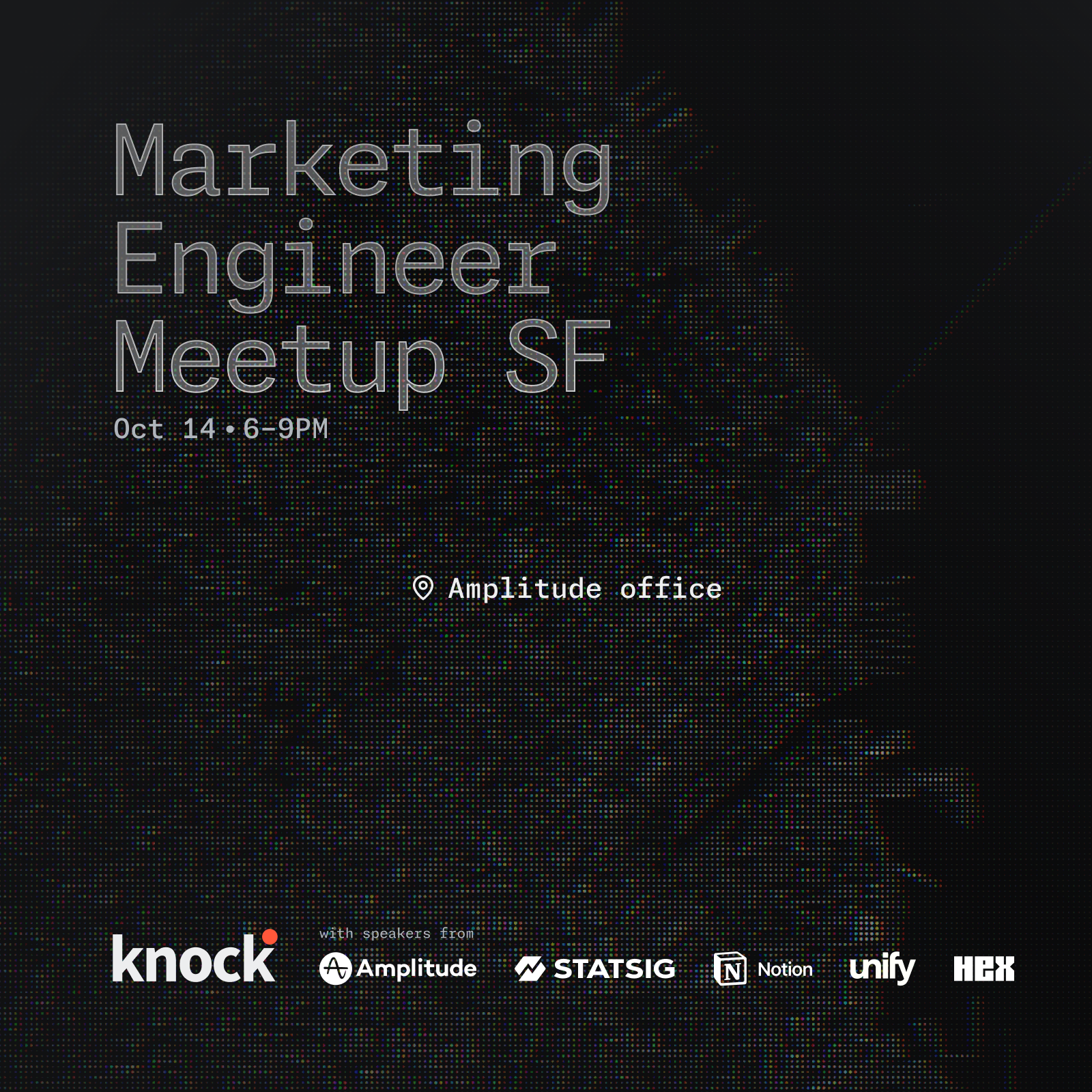 Marketing Engineer Meetup SF