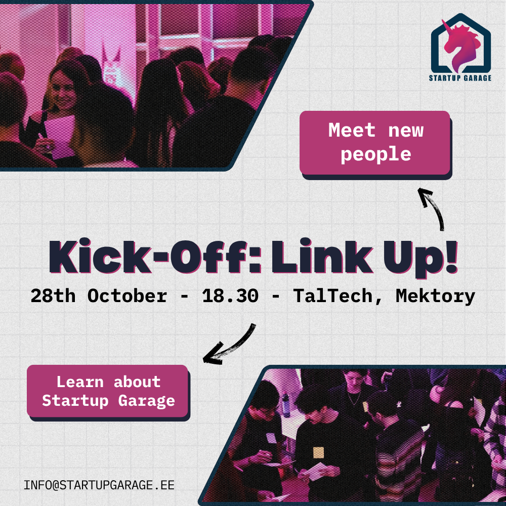 Startup Garage Kick-Off: Link Up!